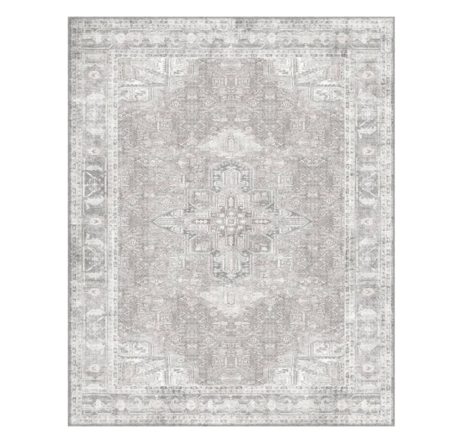 Apache Chenille Area Rug, Gilbert Gray, 9'8" x 13'7" - Image 5