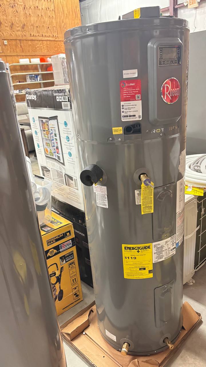Performance Platinum 40 Gal. 10-Year Hybrid High Efficiency Smart Tank Electric Heat Pump Water Heater - Image 4
