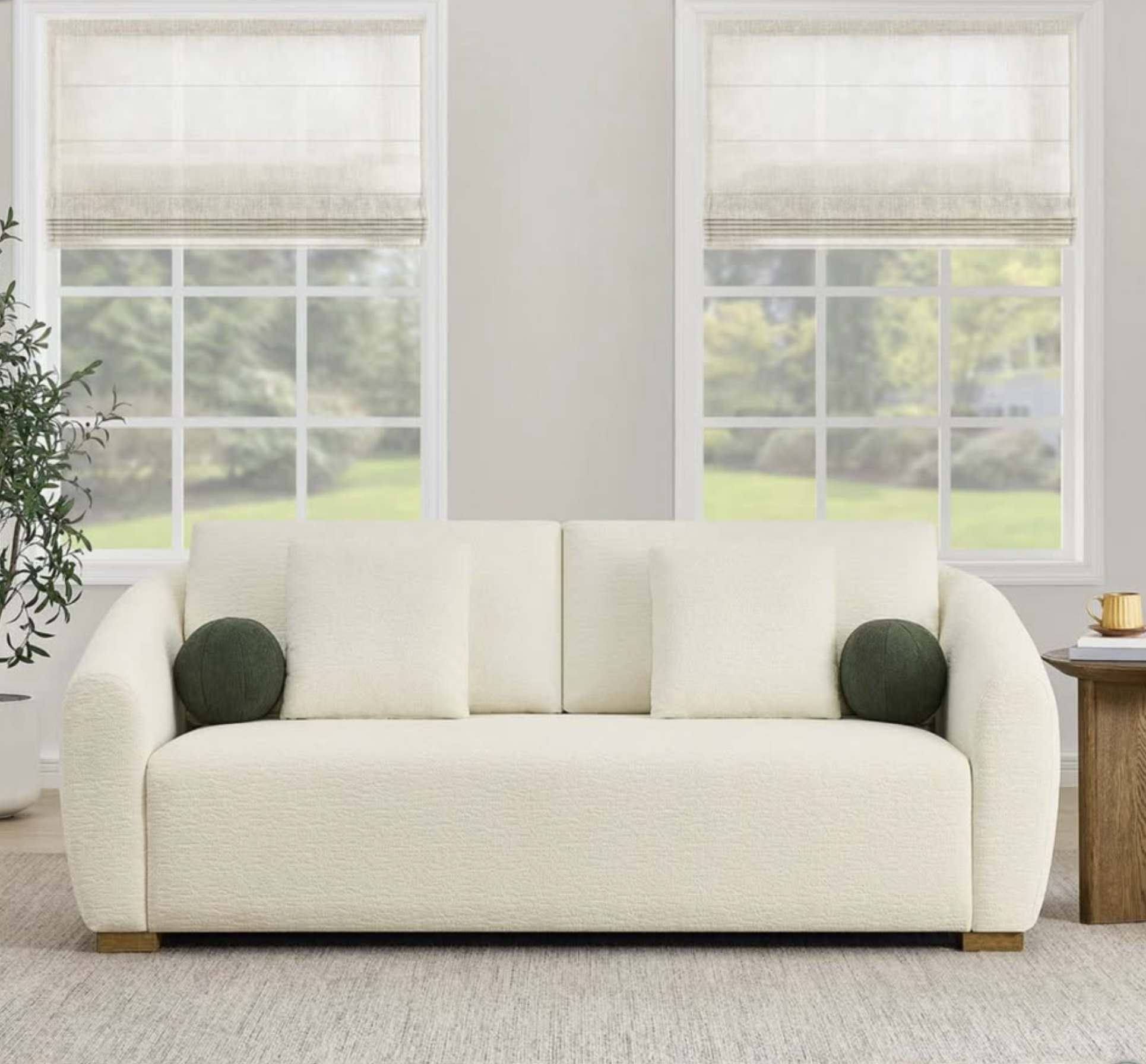 Thomasville Haver Fabric Sofa - Image 3