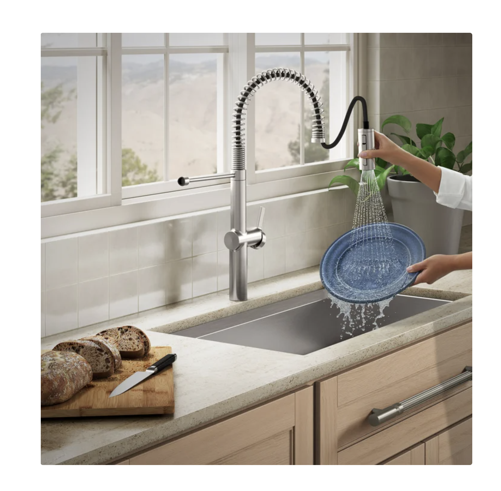 Kohler Haku Semi-professional Kitchen Sink Faucet - Image 4