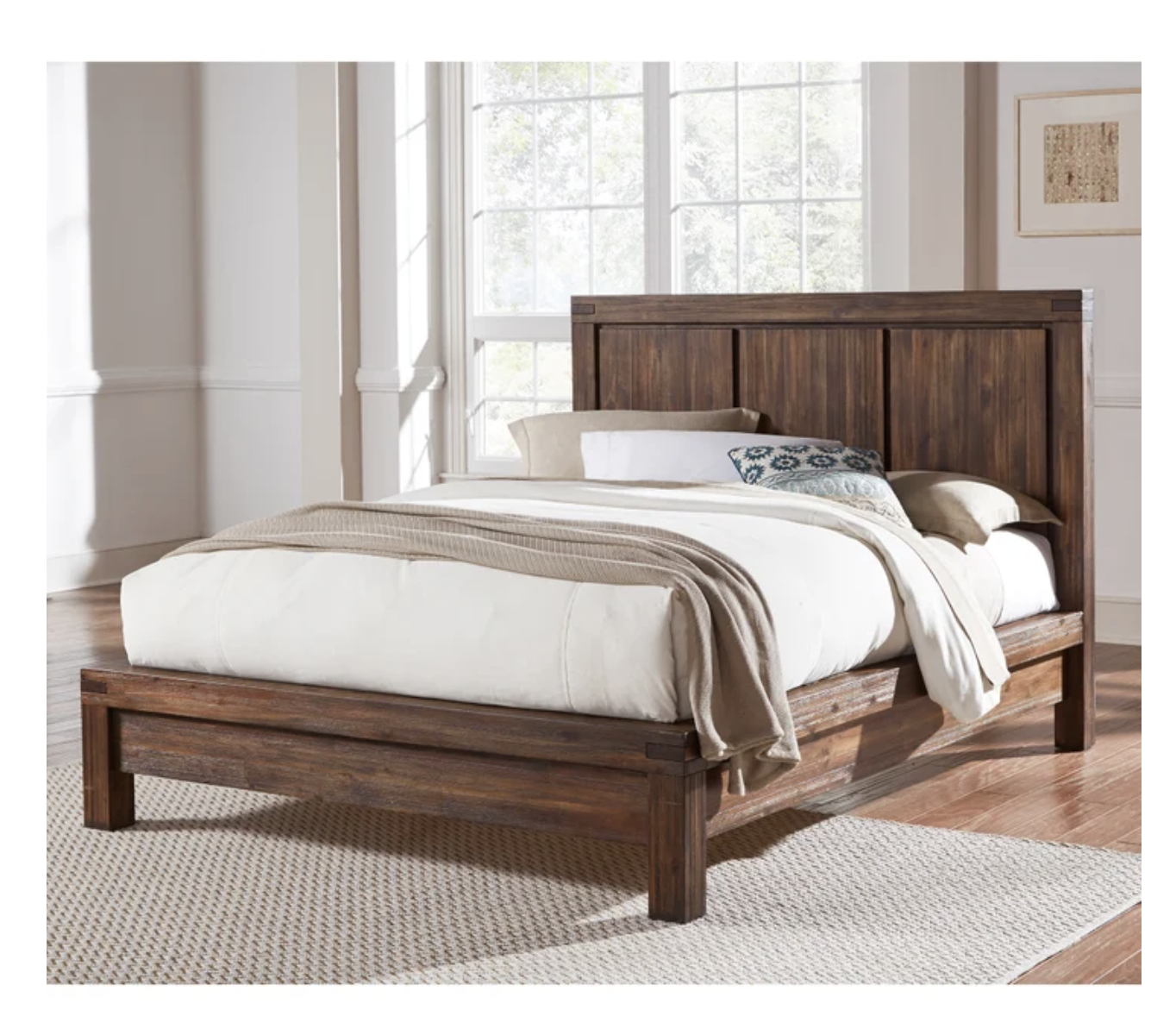 Mellina King Bedroom Collection in Brown 6-piece - Image 5