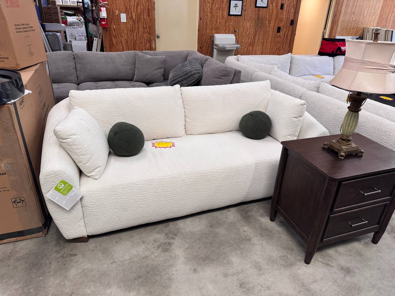 Thomasville Haver Fabric Sofa - Image 7