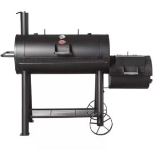Char grill 1012 sq. in. Competition Pro Offset Charcoal Grill or Wood Smoker in Black
