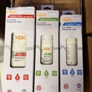 HDX Ice & Water Refrigerator Filters Samsung, LG, Whirlpool