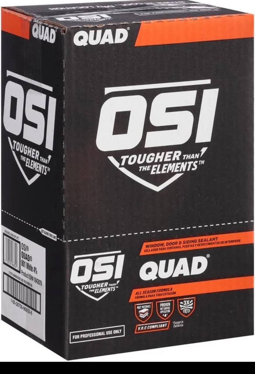 OSI QUAD Window, Door & Siding Sealant – White (10 oz) - Image 5