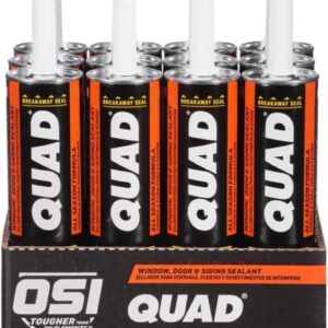 OSI QUAD Window, Door & Siding Sealant – White (10 oz)