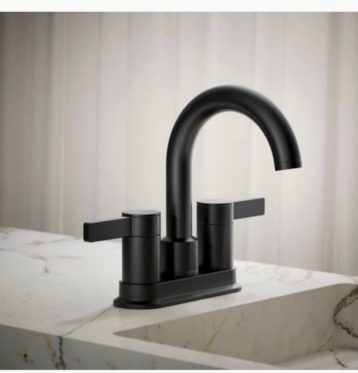KOHLER Premise Bathroom Faucet – Matte Black