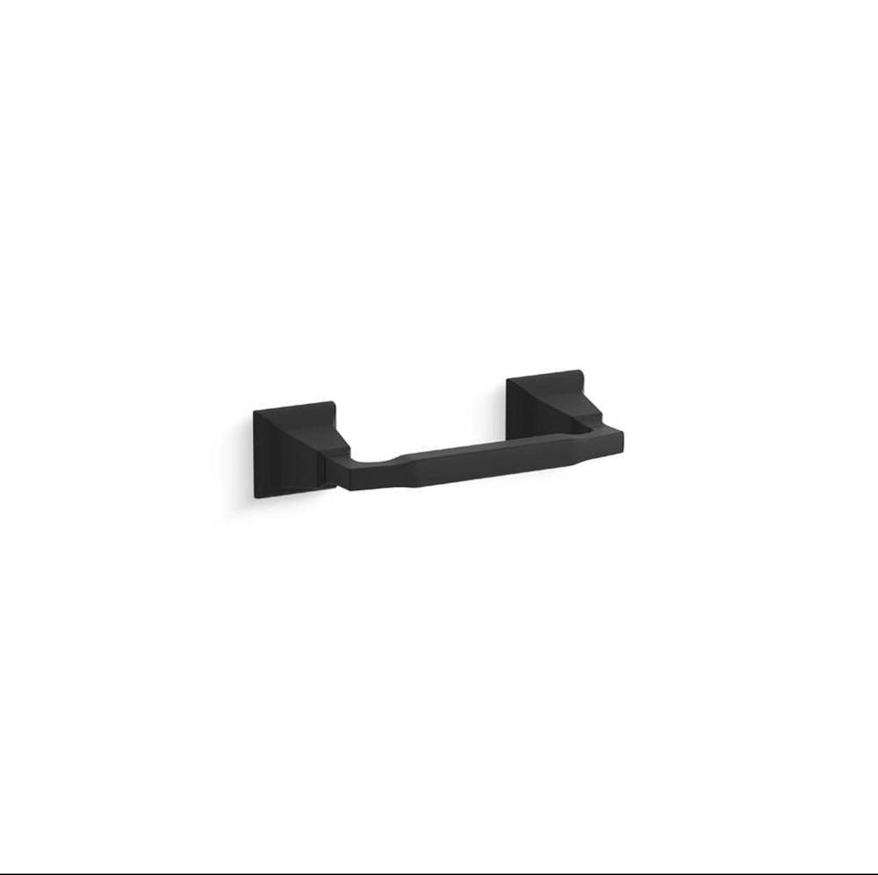 KOHLER Kallan Toilet Paper Holder (Matte Black) - Image 4