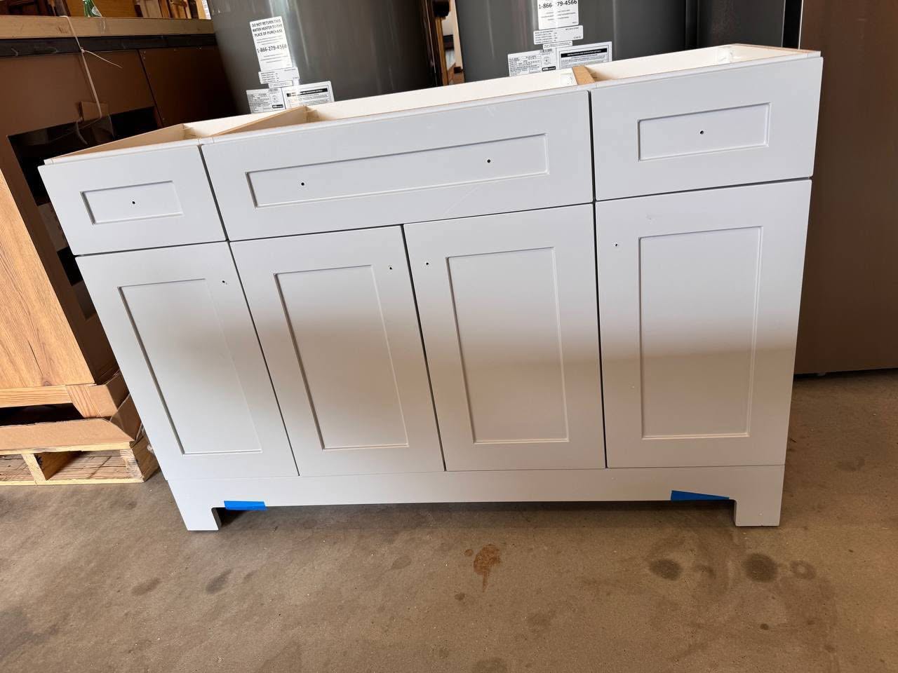 60” Bathroom Vanity – Cabinet Only (No Countertop)
