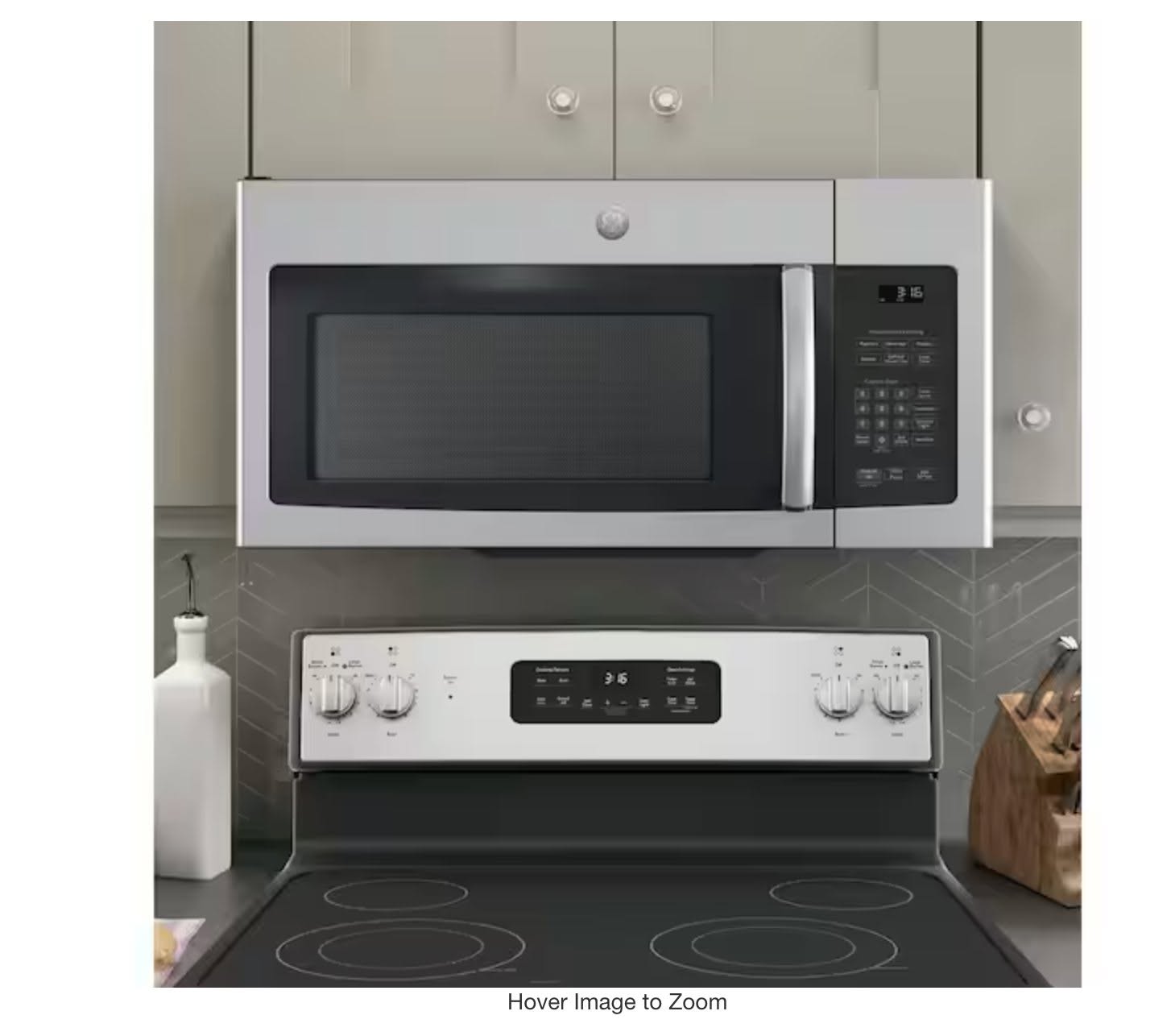 Brand new in a box GE 1.6 cu. ft. Over the Range Microwave in Stainless Steel