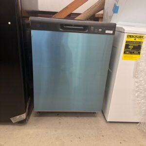 GE 24 in. Built-In Tall Tub Front Control Dishwasher in Stainless Steel with Sanitize, Dry Boost, 55 dBA