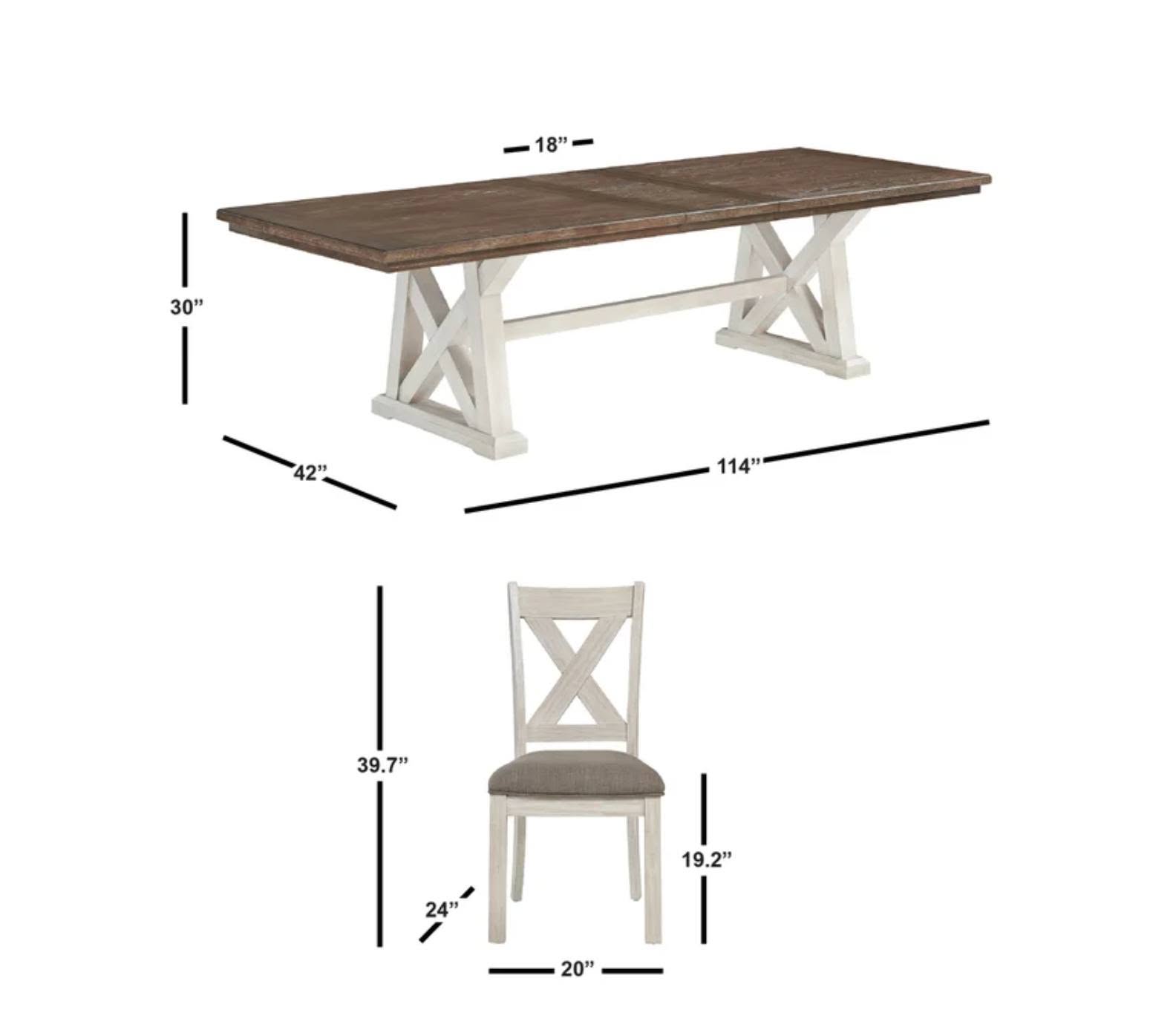 Newport 9-piece Dining Table Set - Image 3