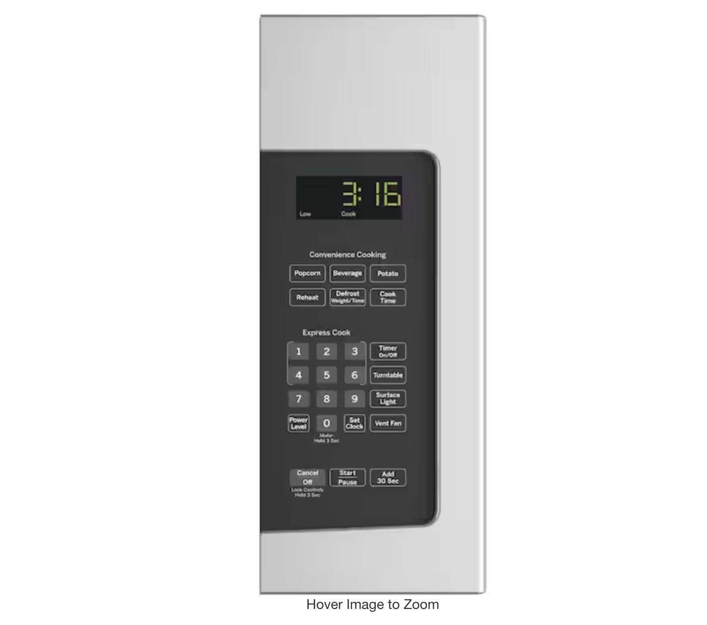 Brand new in a box GE 1.6 cu. ft. Over the Range Microwave in Stainless Steel - Image 4