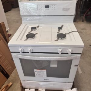 Whirlpool 30-in 4 Burners 5.1-cu ft Freestanding Gas Range in. White