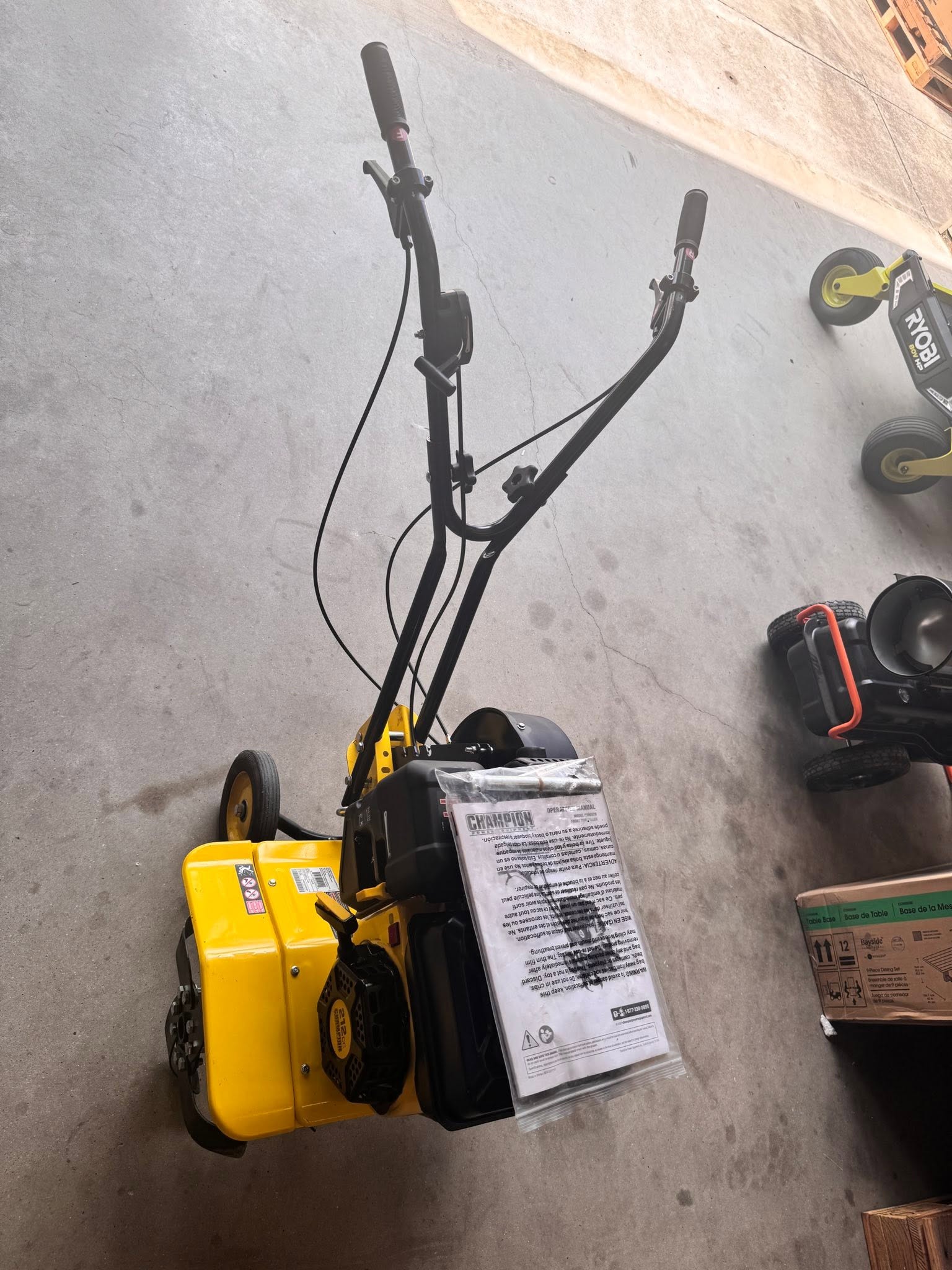 Champion 22 in. 212 CC 4-Stroke Gas-Powered Front Tine Tiller with Reverse Assist - Image 3