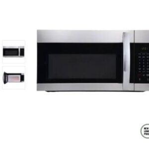 Seasons 1.7 cu. ft. Over The Range Ductless Microwave With Rehttps://urbanliquidation.com/wp-admin/post-new.php?post_type=productar Vent, Stainless Steel
