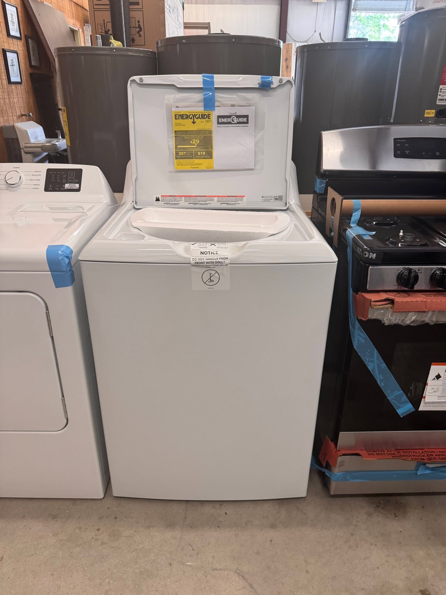 GE® 4.0 cu. ft. Capacity Washer with Stainless Steel Basket and Water Level Control - Image 3