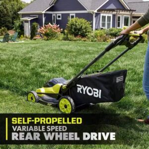 40V HP Brushless 20 in. Cordless Electric Battery Walk Behind Self-Propelled Lawn Mower (Tool Only)