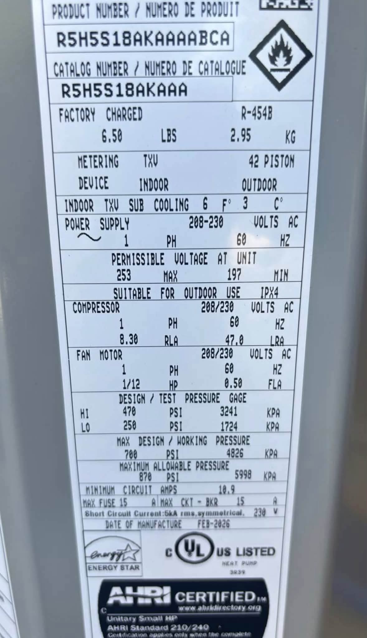Ton Split-System Heat Pump Condenser - Image 3