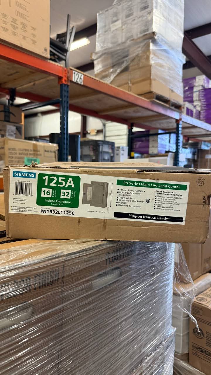 Siemens PN Series 125 Amp Load Center (16-Space / 32-Circuit) - Image 3