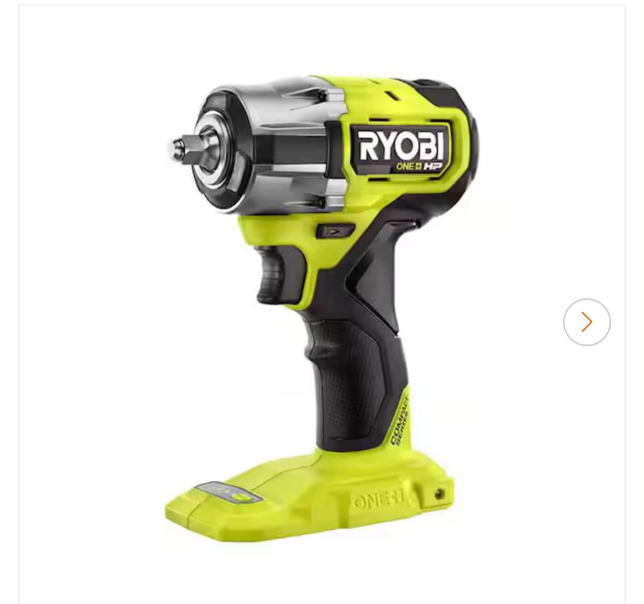 Ryobi ONE+ HP 18V Brushless Cordless Compact 3/8 in. Impact Wrench (Tool Only)
