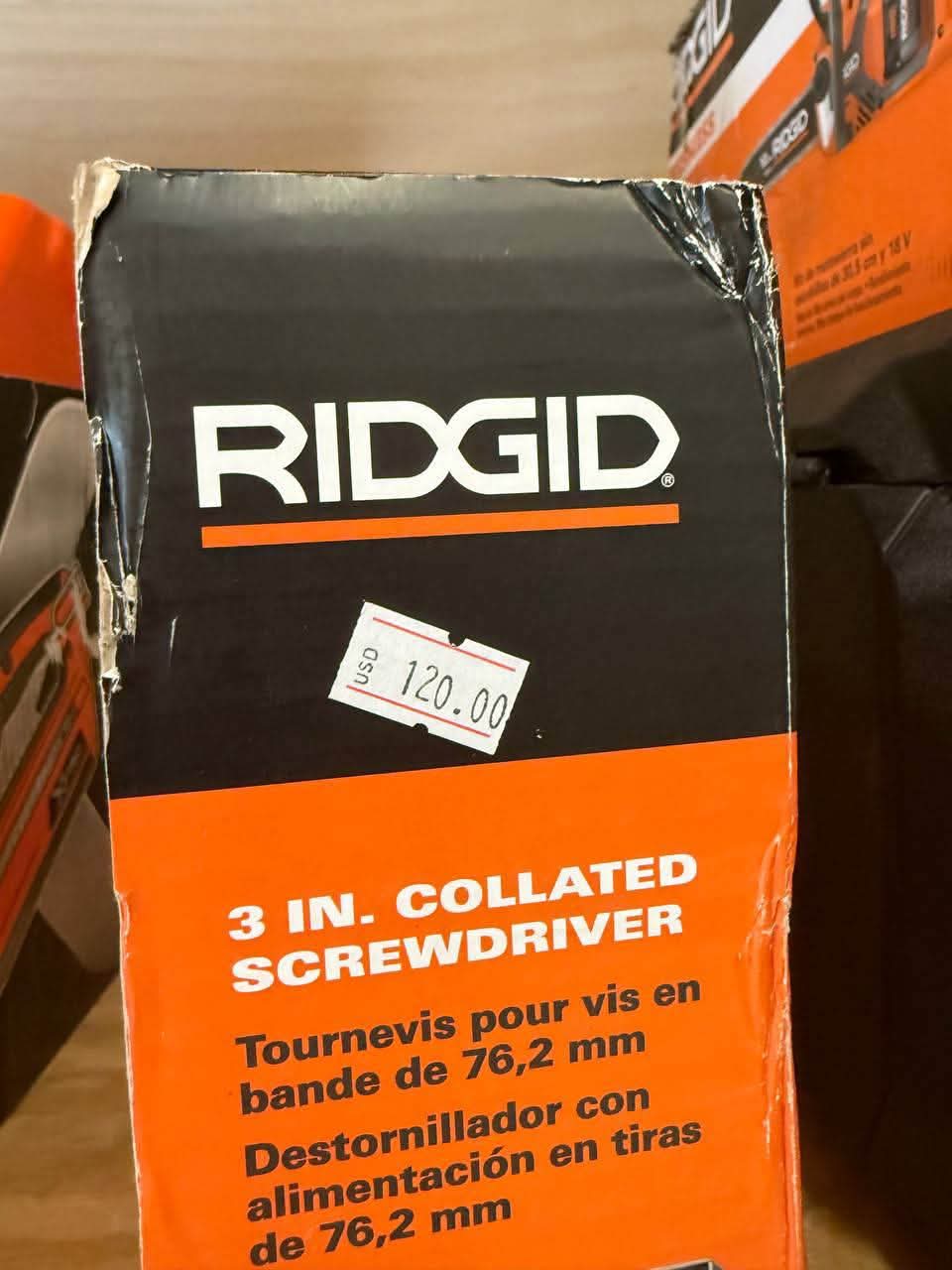 RIDGID 3 in. Drywall and Deck Collated Screwdriver - Image 2