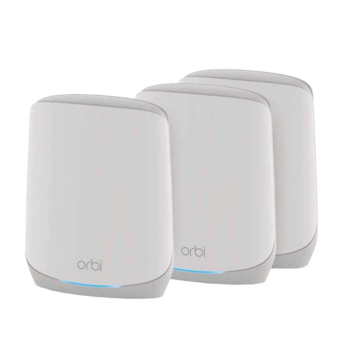 NETGEAR Orbi AX5400 Tri-Band Mesh WiFi 6 System (RBK763S)