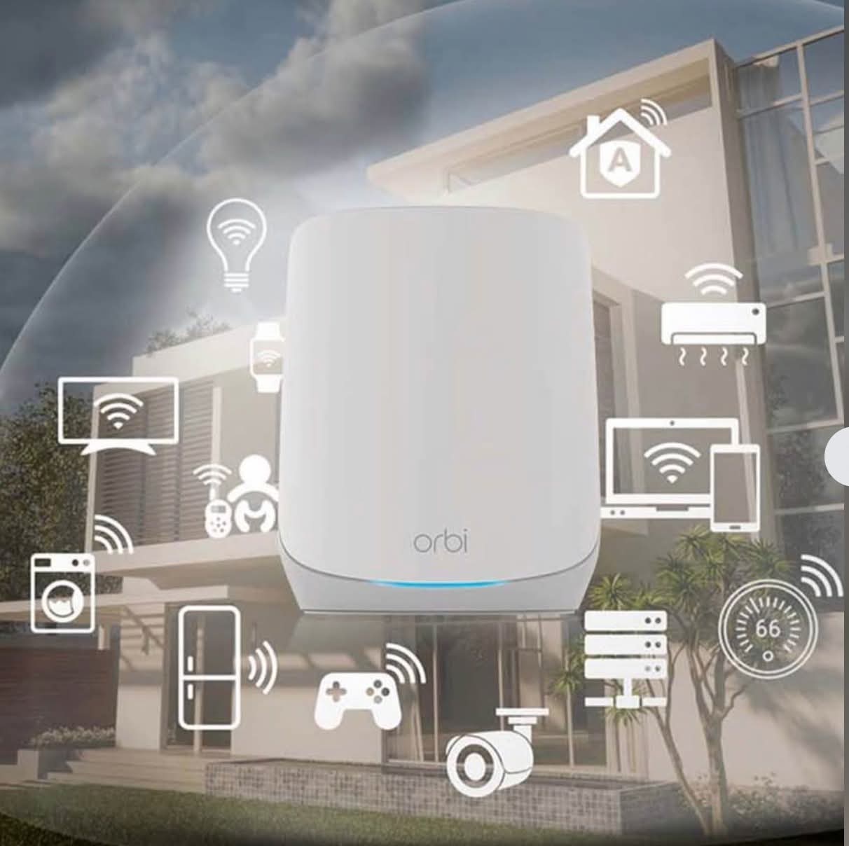 NETGEAR Orbi AX5400 Tri-Band Mesh WiFi 6 System (RBK763S) - Image 3