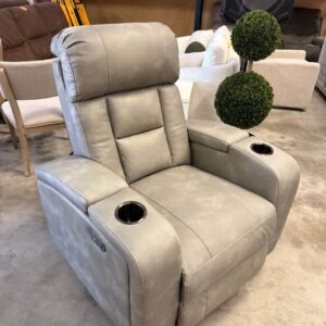Learher power recliner