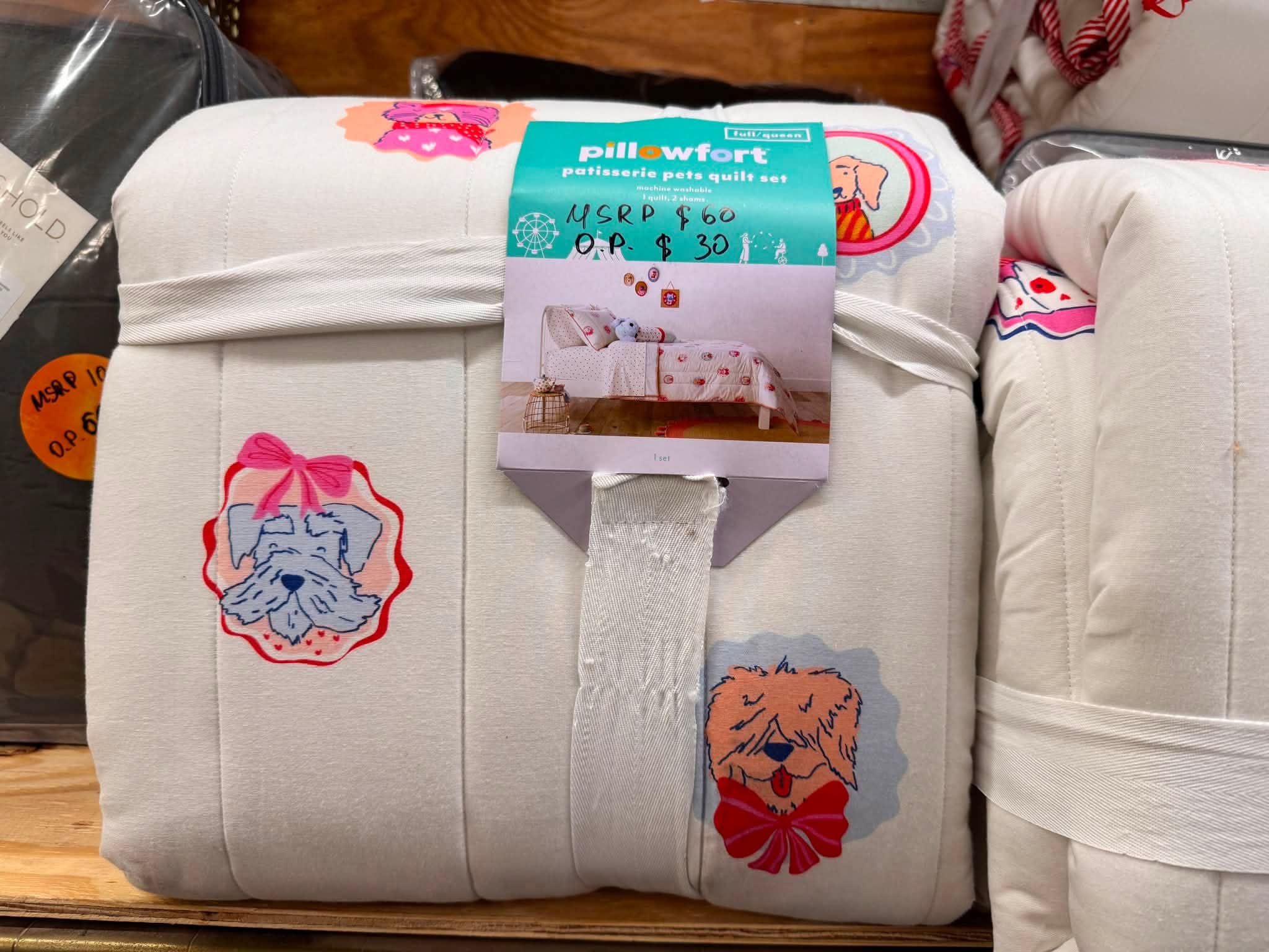 3pcs Full/Queen kids Quilt set - Image 2
