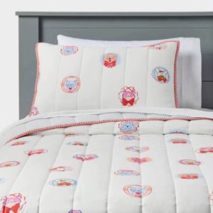 3pcs Full/Queen kids Quilt set