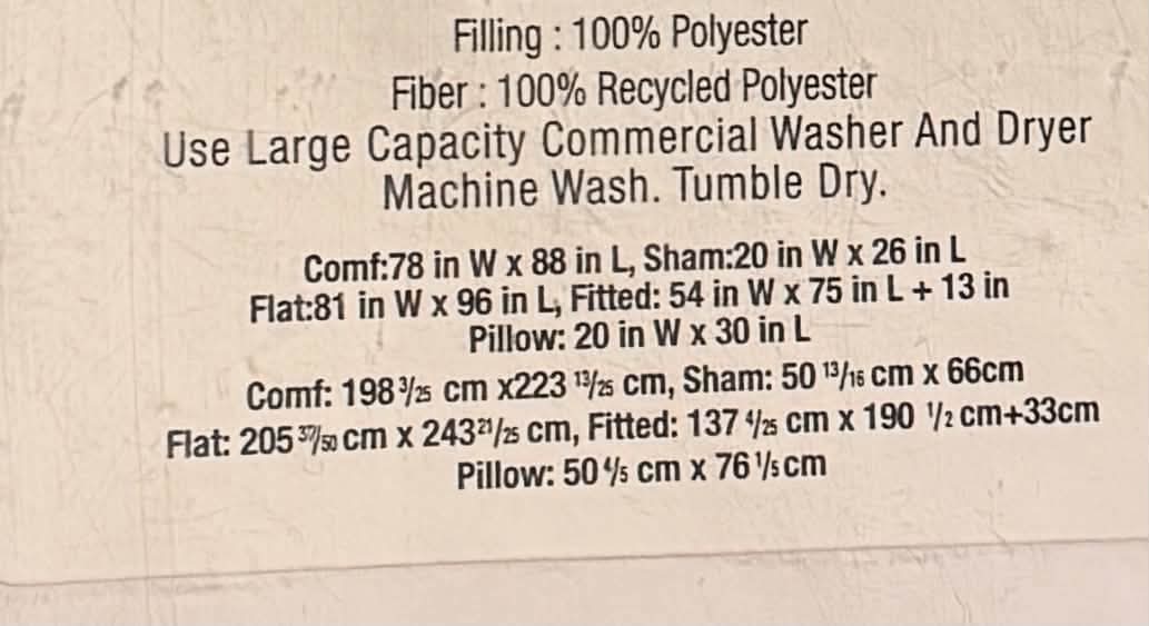 Full size Solid Microfiber Comforter & Sheets Set Navy - Room Essentials - Image 4