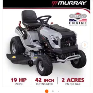 MT200 42 in. 19.0 HP 540cc EX1900 Series Briggs and Stratton Engine Automatic Gas Riding Lawn Tractor Mower