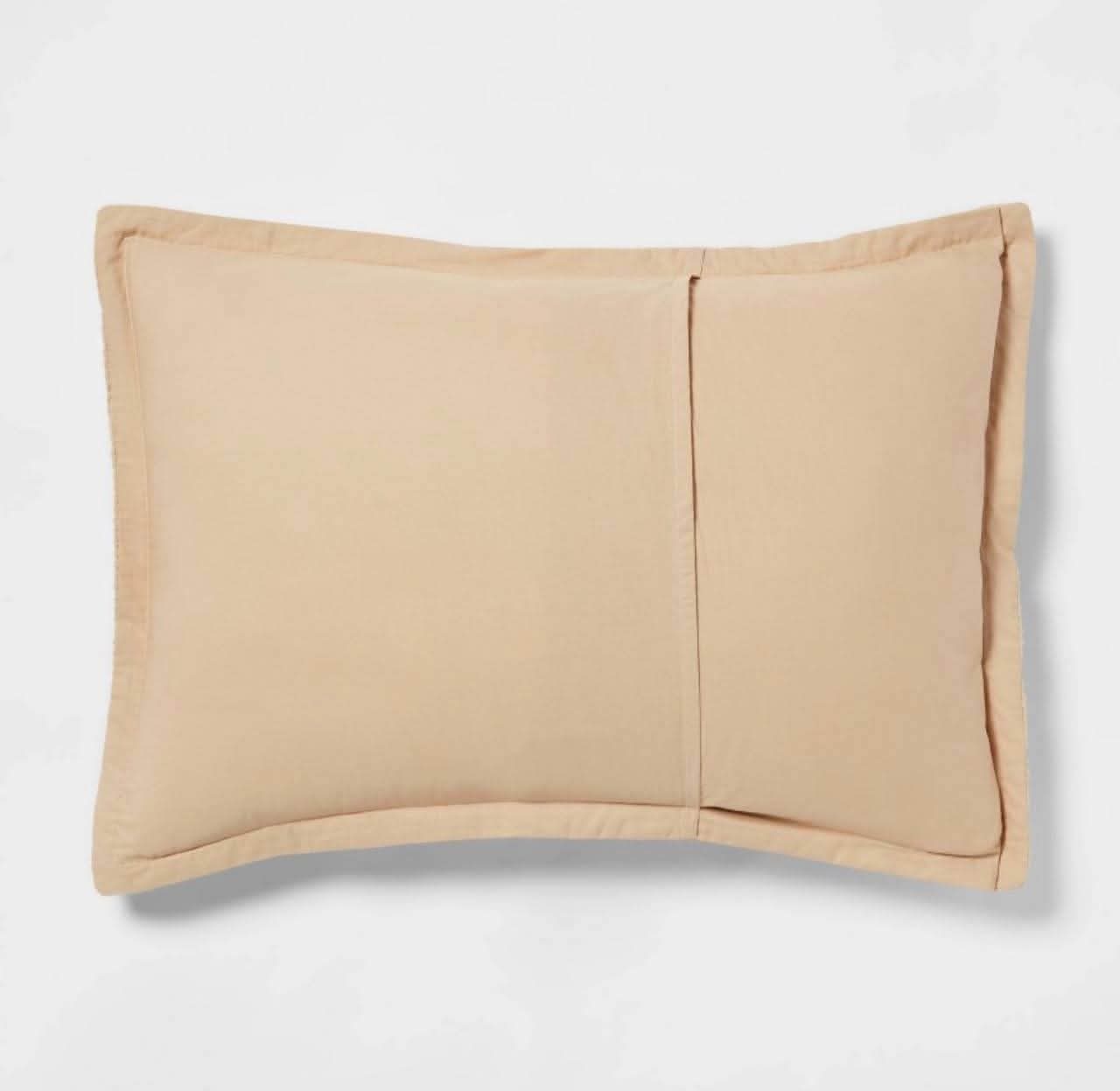 Threshold™ King Washed Waffle Weave Comforter and Sham Set — Horseradish - Image 5