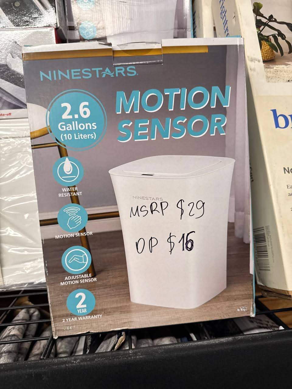Motion Sensor Trash Can 2.6 Gallon - Image 4