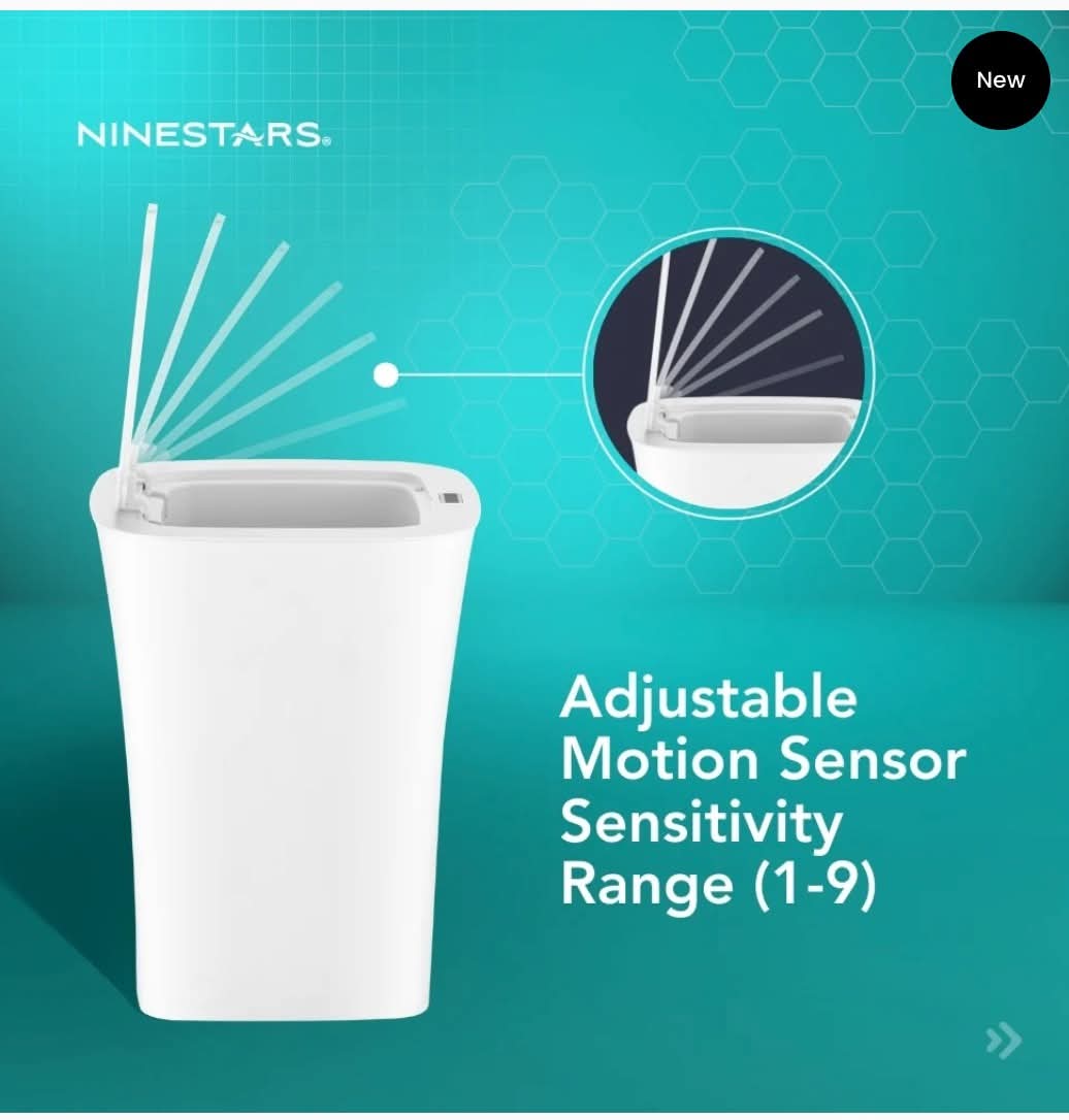 Motion Sensor Trash Can 2.6 Gallon