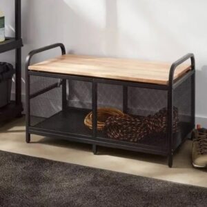 Brightroom Heavy Duty Metal Storage Bench