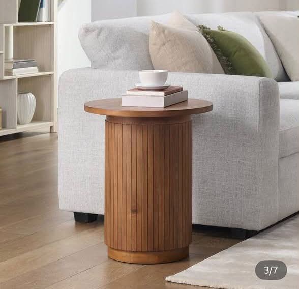 Point Cabrillo round side tables, set of 2 - Image 3