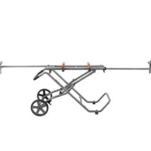 Ridgid Foldable Mobile Miter Saw Stand with Mounting Braces
