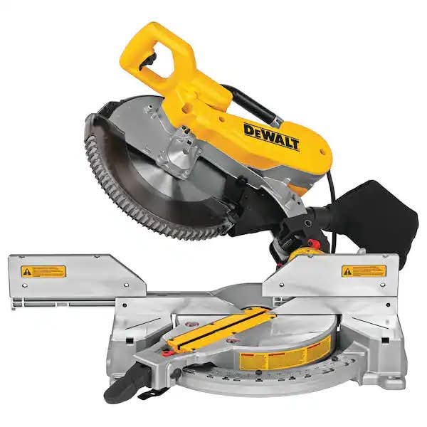Dewalt 15 Amp Corded 12 in. Compound Double Bevel Miter Saw