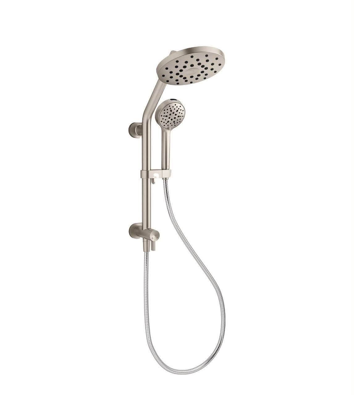 Kohler HydroRail 3-in-1 Multifunction Showerhead and Column Kit, Brushed Nickel, new in box - Image 5
