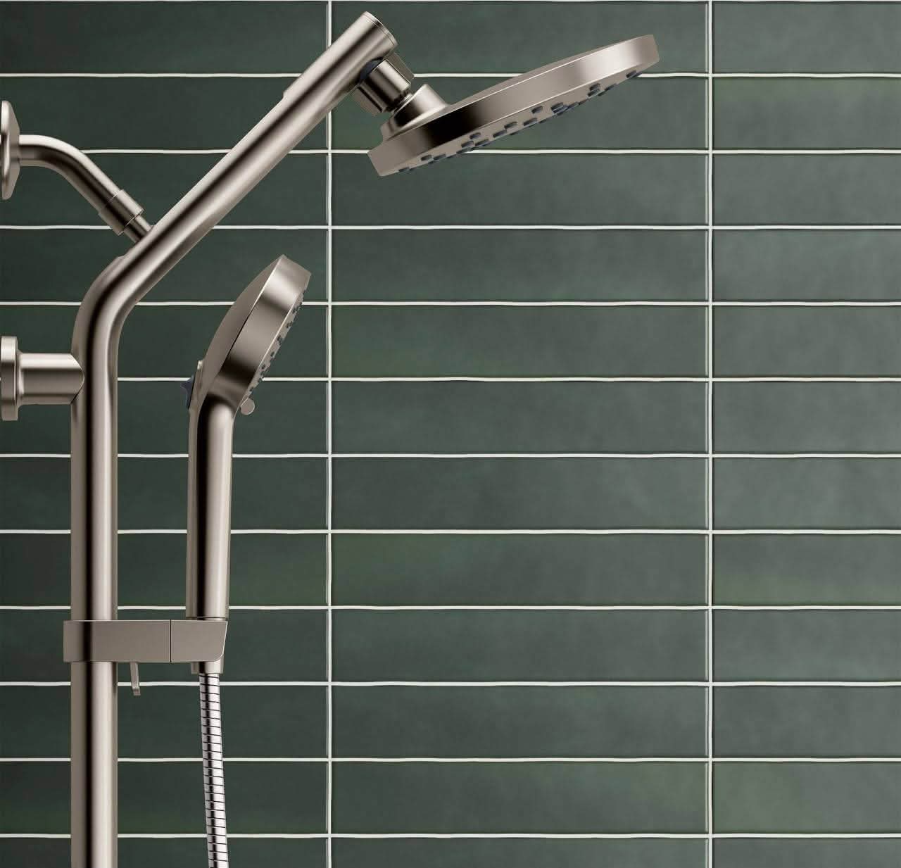 Kohler HydroRail 3-in-1 Multifunction Showerhead and Column Kit, Brushed Nickel, new in box - Image 6