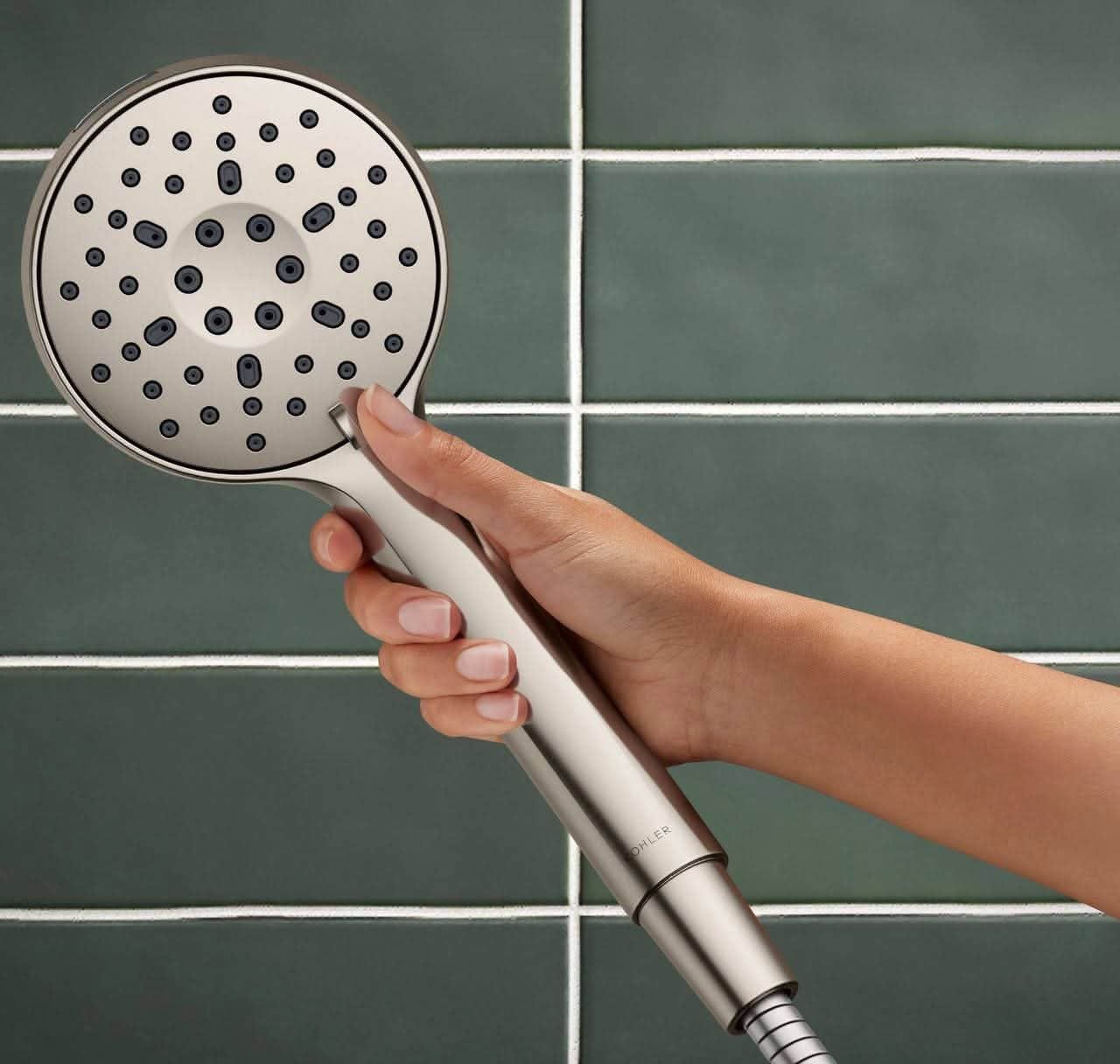 Kohler HydroRail 3-in-1 Multifunction Showerhead and Column Kit, Brushed Nickel, new in box - Image 7