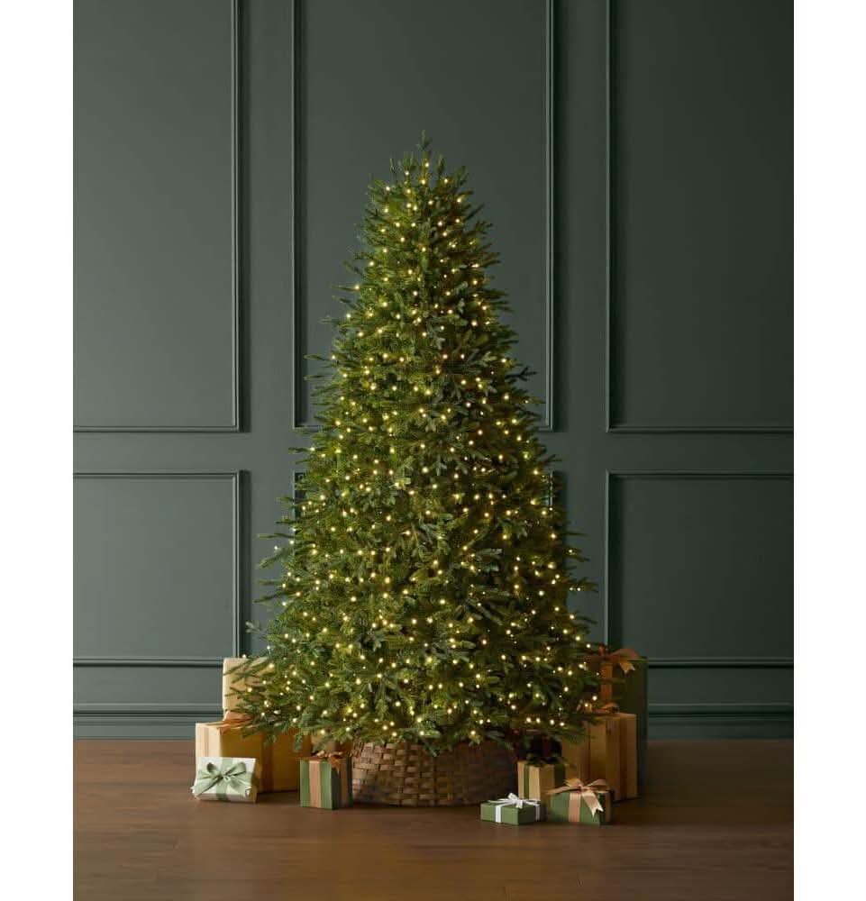 Breckenridge Twinkling Adaptive Lighting Led Christmas Tree T29, 7.5 ft