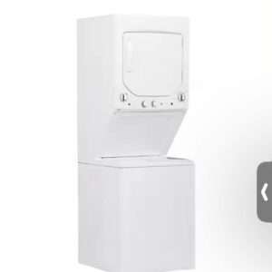 GE Unitized Spacemaker® 2.3 cu. ft. Capacity Washer with Stainless Steel Basket and 4.4 cu. ft. Capacity Electric Dryer