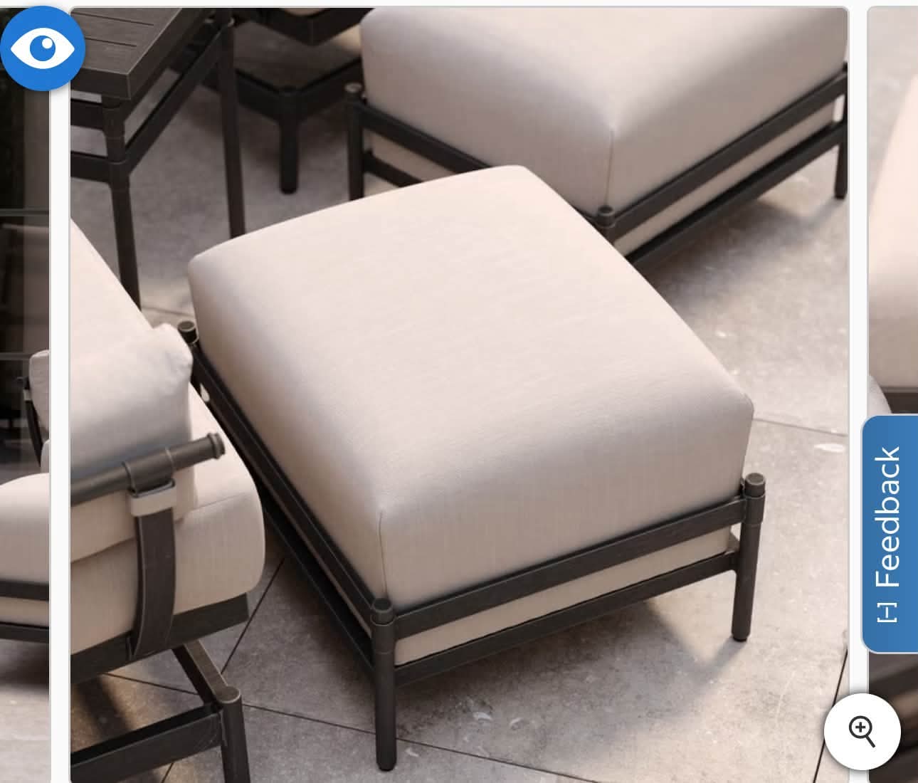 Bridgeton 5-piece Outdoor Patio Seating Set - Image 6