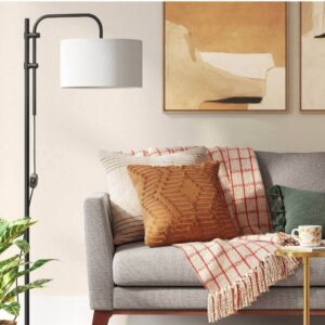 Threshold Knox Floor Lamp – Black Finish