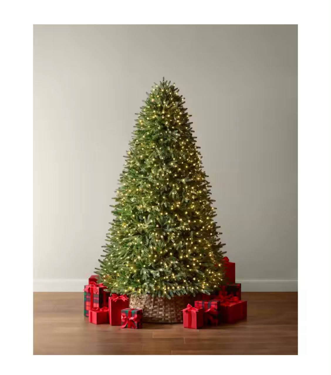 7.5 ft. Jackson Noble Fir LED Pre-Lit Artificial Christmas Tree T23