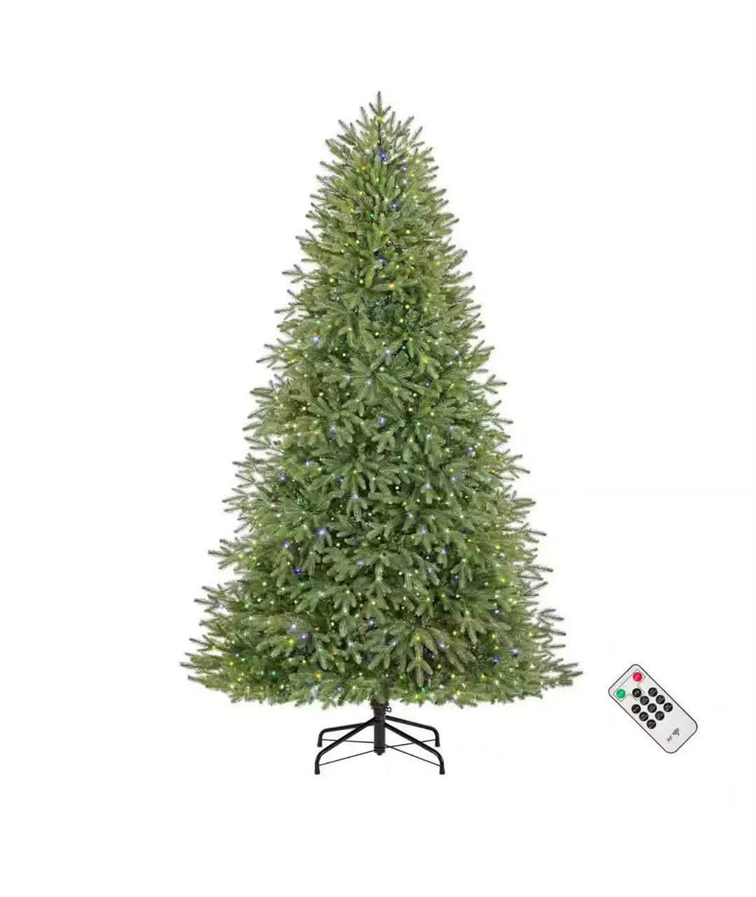 7.5 ft. Jackson Noble Fir LED Pre-Lit Artificial Christmas Tree T23 - Image 4