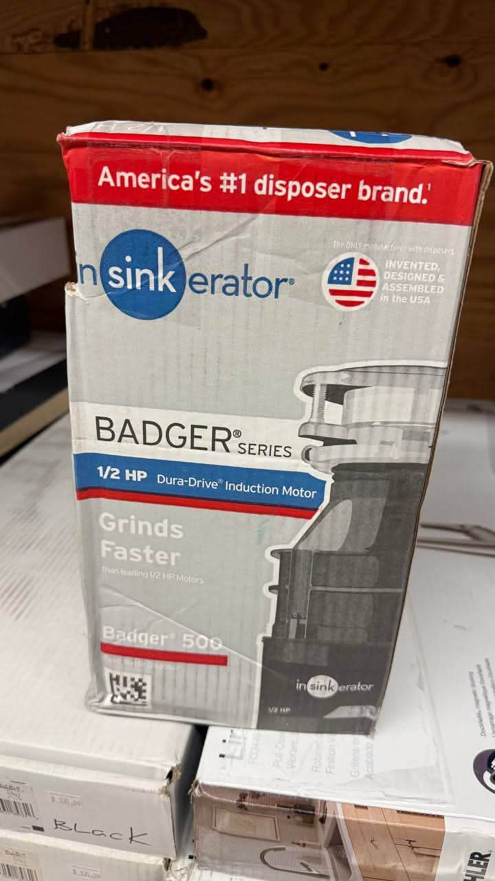 InSinkEratorBadger 500, 1/2 HP Continuous Feed Kitchen Garbage Disposal, Badger Series - Image 2